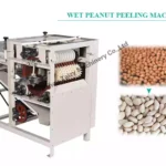 Wet peanut peeler machine