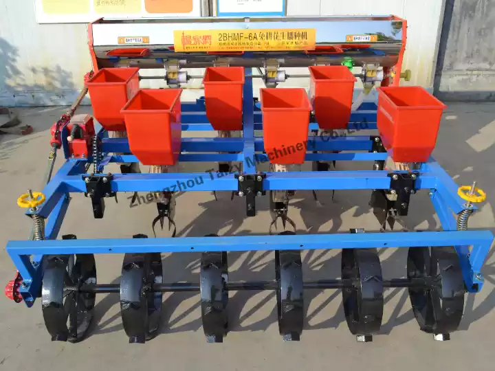 Groundnut seed drill machine