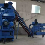 groundnut shelling and stone removing machine