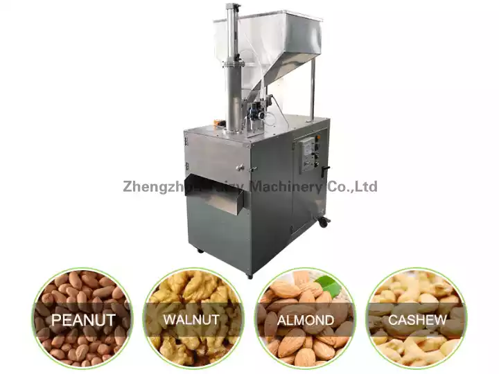 nut slicing machine