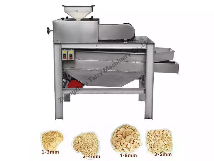 peanut kernel cutting machine