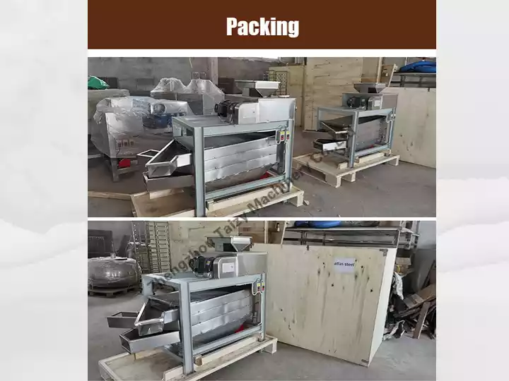  peanut kernel cutting machine