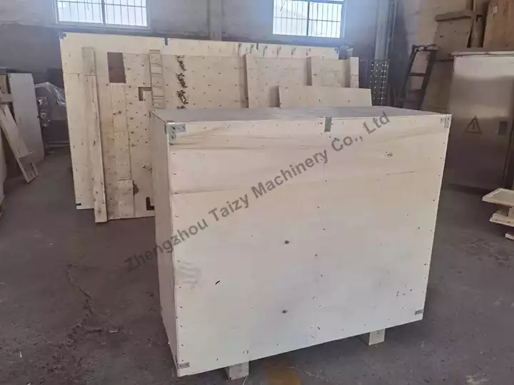 Groundnut peeling machine package