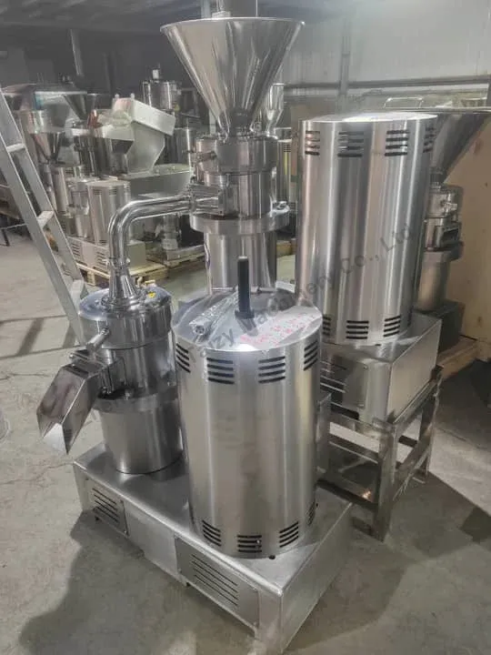 Commercial peanut butter making machine