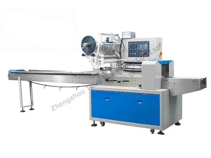 peanut chikki candy pillow packing machine