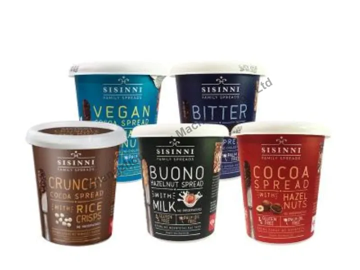 Application of cocoa sauce