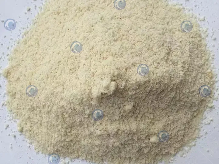 Finished product of the peanut powder grinder