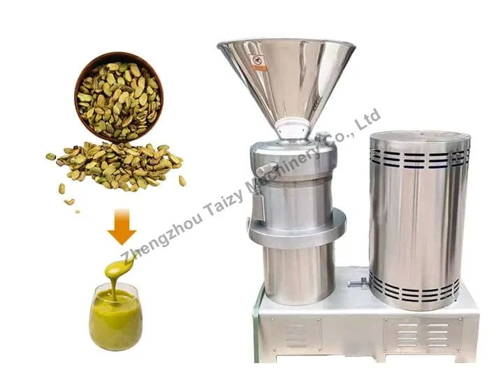 Pistachio butter maker machine