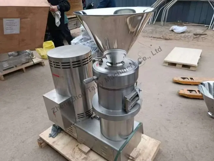 Mesin pembuat mentega pistachio