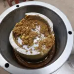 ピスタチオペースト製造機のステーターとローター