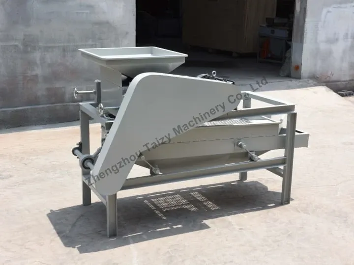 almond cracking machine