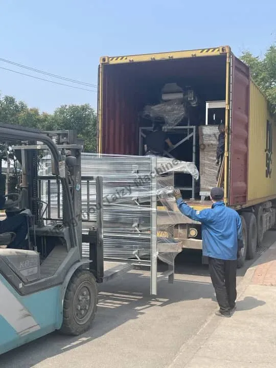 杏仁加工线发货