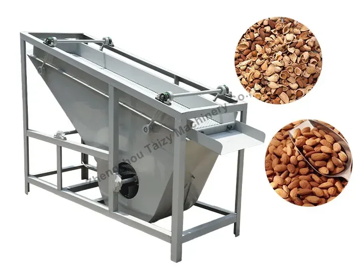 Mashine ya kutenganisha maganda na mbegu za almond