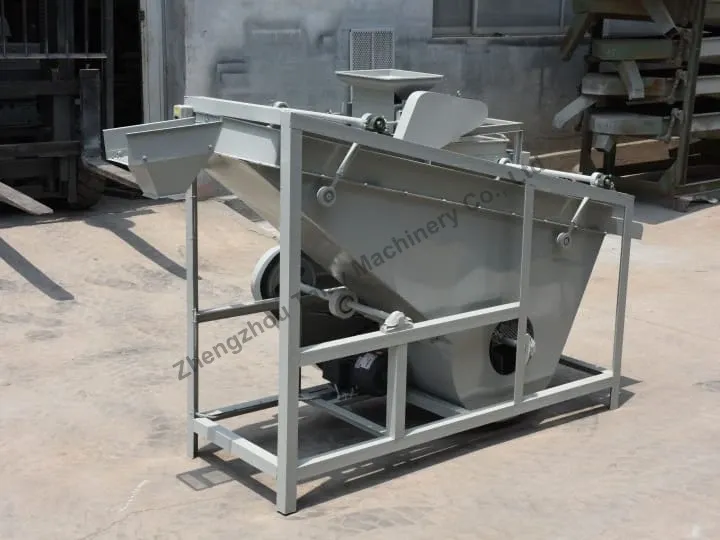 Mashine ya kuchoma karanga Almond shell and kernel separator machine