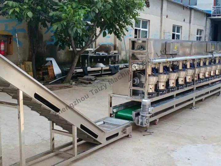 Hazelnut Opening Machine 8 Hazelnut opening machine