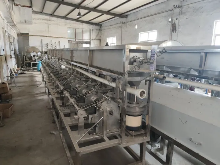 Hazelnut Opening Line 4 Hazelnut opening equipment