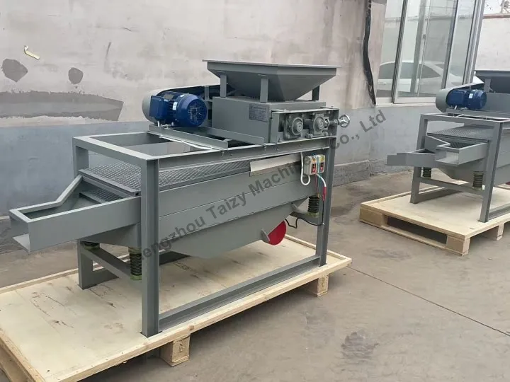 Four Almond Cracker Machines Have Been Delivered To Uzbekistan 4 Almond shelling machine