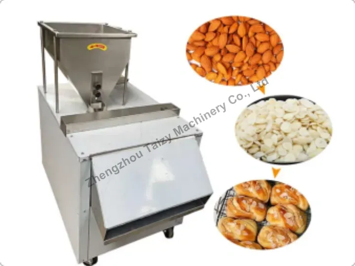 Mesin irisan almond