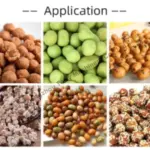 Maombi ya mashine ya kufunika karanga za burger