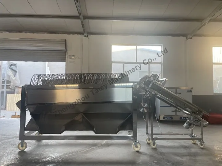 cocoa pod opening machine