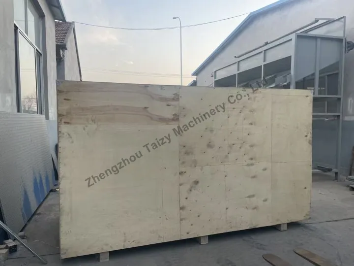 800 Kg/H Cocoa Pod Splitter Has Been Successfully Operating In Philippines 3 Cocoa pod splitter machien package