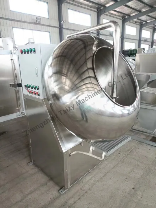 Peanut coating equipment