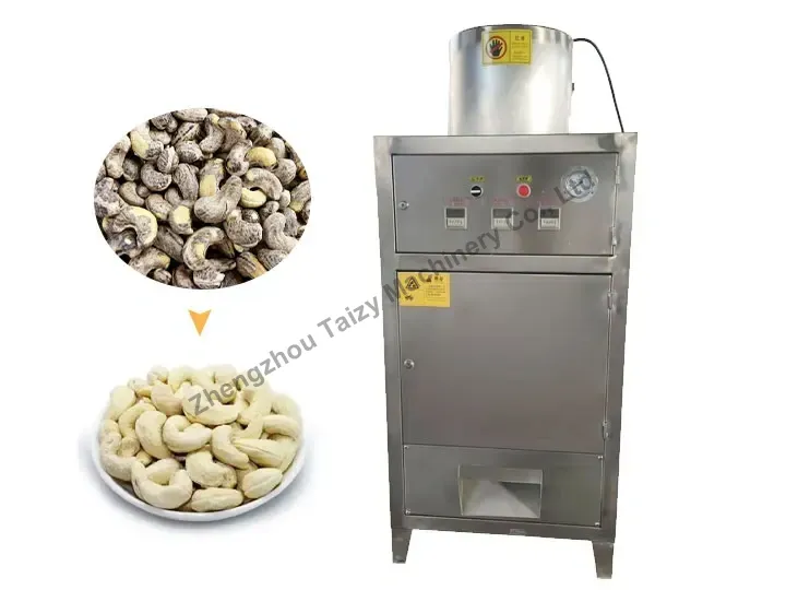 Cashew peeling machine