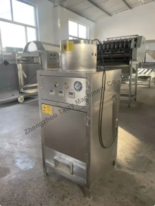 Cashew Peeling Machine 2 Cashew kernel peeling mahcine