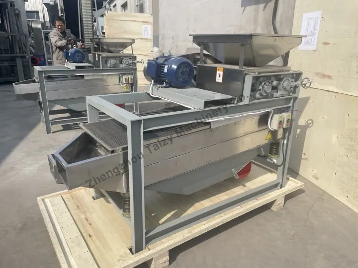 máquina de descascarar nueces de macadamia Máquina de descascarar nueces de macadamia