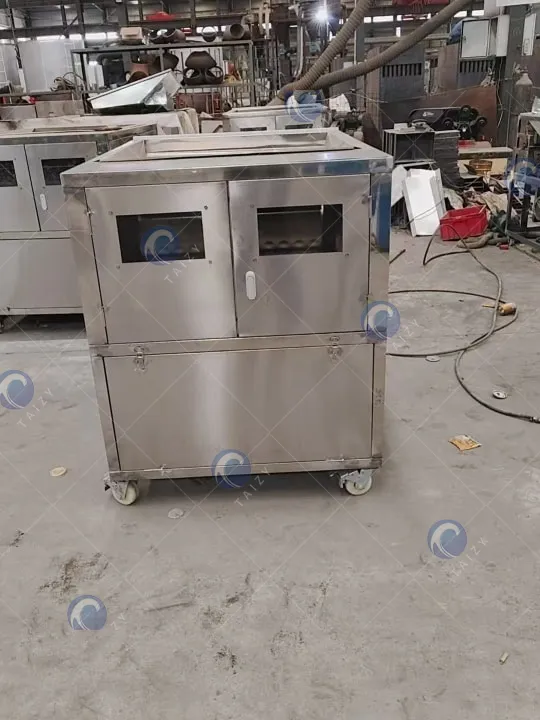 Macadamia opening equipment