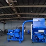 combined peanut shelling and stone removing machine