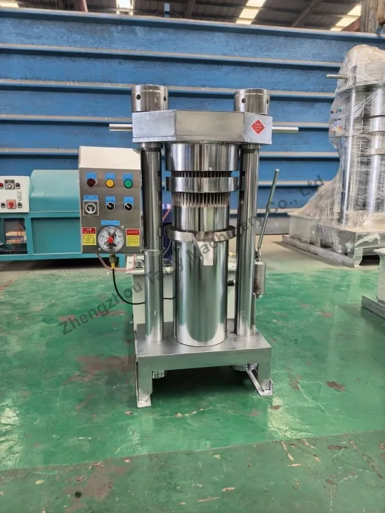 Colloid Mill And Hydraulic Oil Press Exported To Congo 3 Hydraulic oil press machine