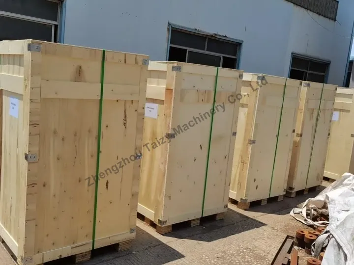 Peanut butter processing equipment package