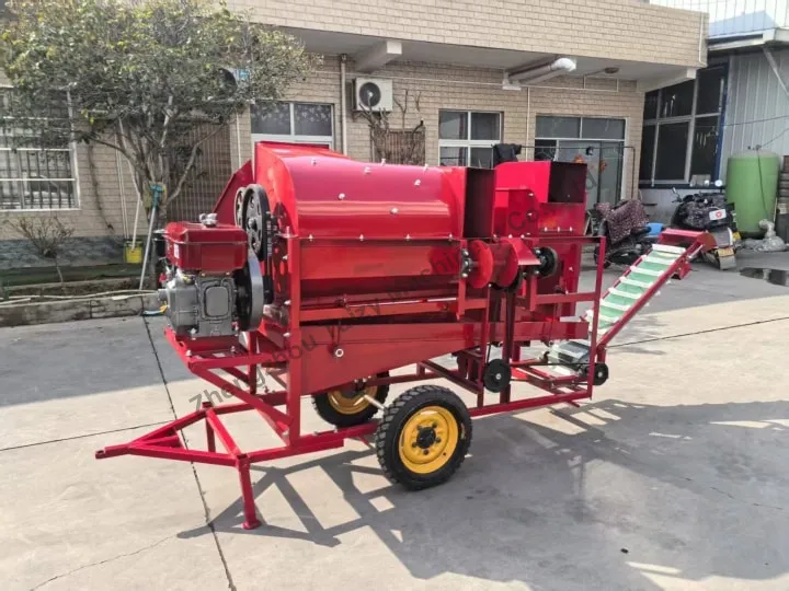 Tzy-100 Groundnut Picking Machine Successfully Shipped To Tanzania 3 Peanut picker