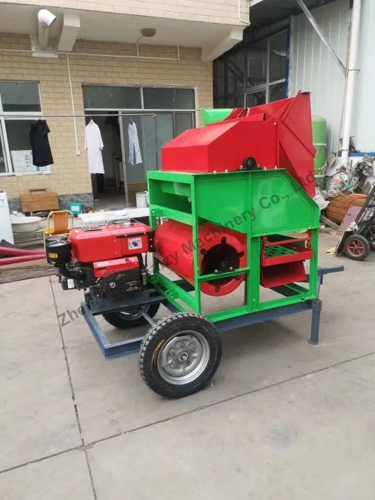 Small peanut picker machine