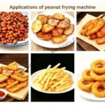 application of peanut fryer machine