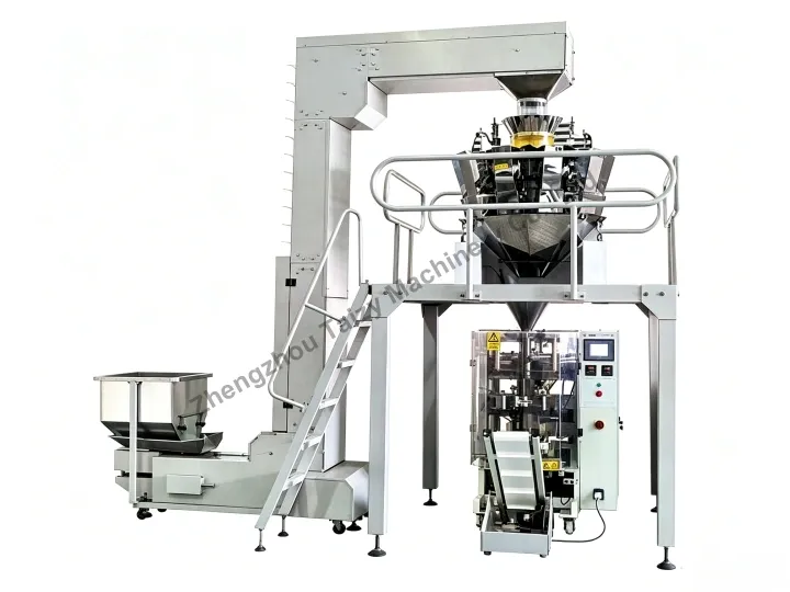 fried peanut packaging machine