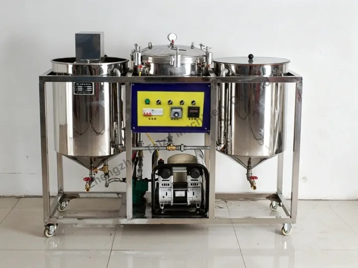 Peanut Oil Refining Machine 4 500a peanut oil refinery machine
