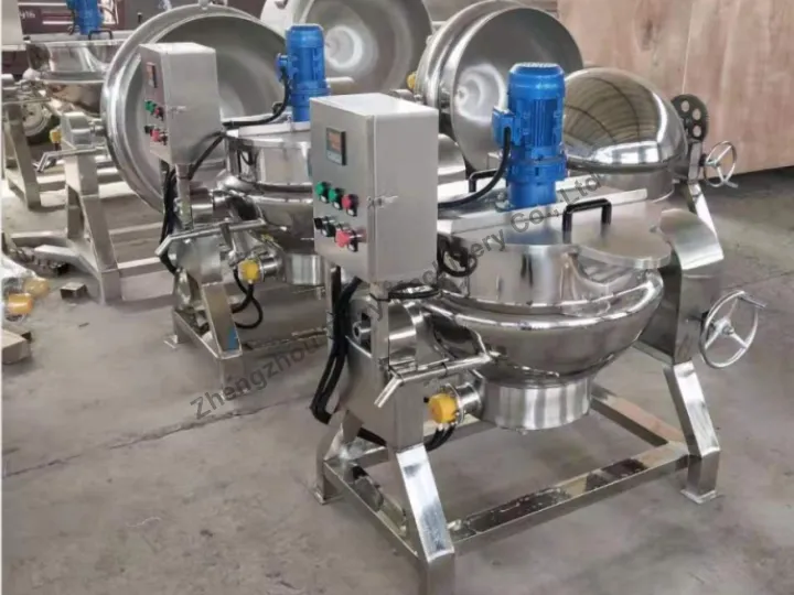What Machines Are Included In Rice Candy Production Line? 3 Jacketed cooking pot