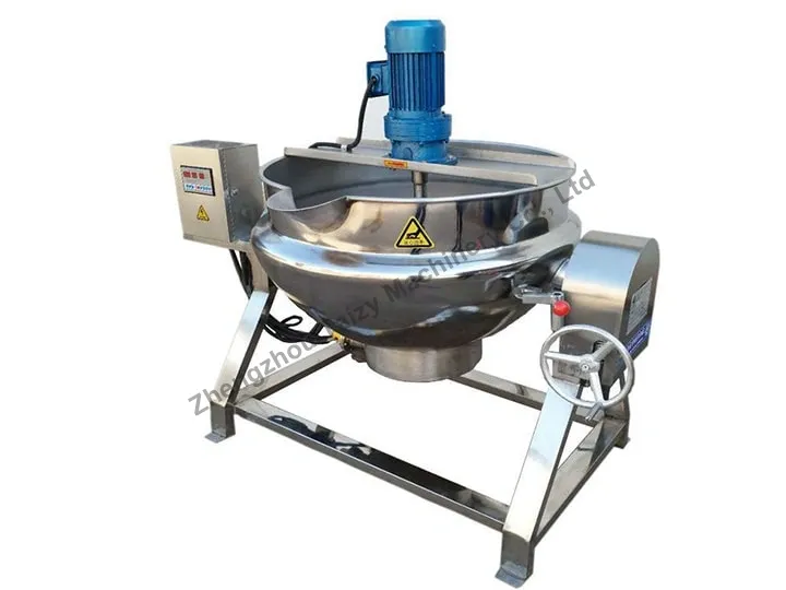 Puffed Rice Candy Production Line 5 Jacketed kettle