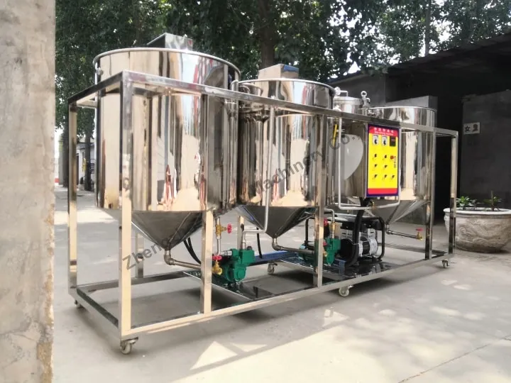 Peanut Oil Refining Machine 8 Oil refinery machine