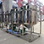 peanut oil purification machine