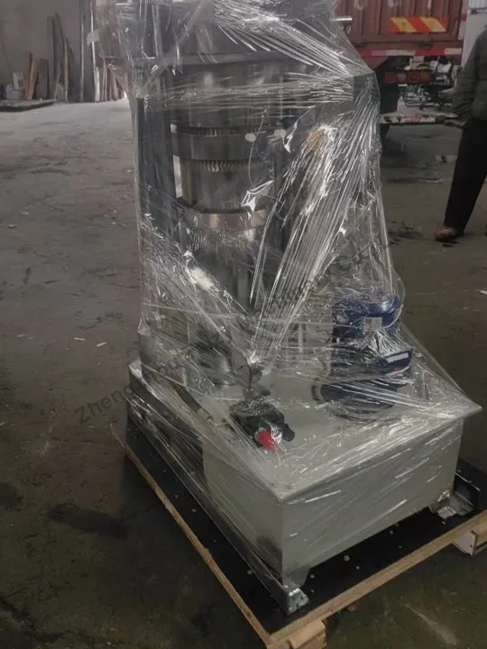 Tz-260 Sesame Oil Pressing Machine Exported To Mozambique 4 Sesame oil expeller machine