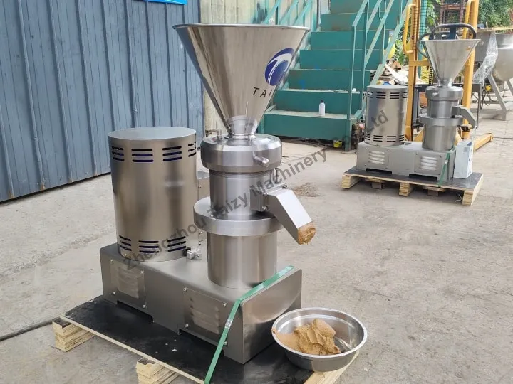 Colloid mill for sesame paste