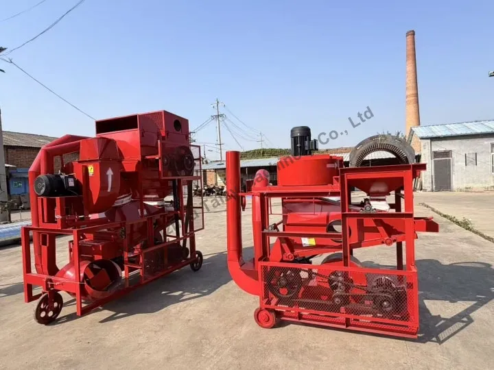 Tbh-3500 Combined Peanut Sheller Unit Exported To Ghana 3 Combined peanut sheller unit
