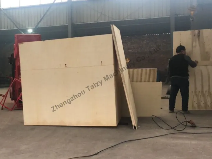 Tbh-3500 Combined Peanut Sheller Unit Exported To Ghana 4 Peanut sheller and stone remover machine package