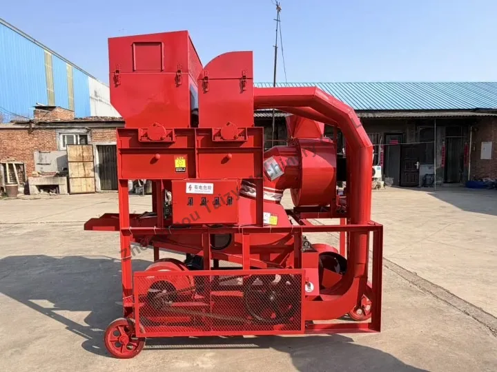 Tbh-3500 Combined Peanut Sheller Unit Exported To Ghana 1 Peanut sheller and stone remover
